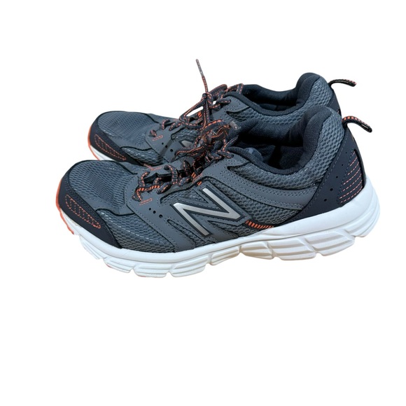 New Balance 430 V1 Running Shoes Gray and Orange Size 8.5 - Picture 7 of 7